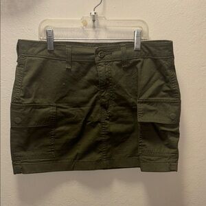 Levi's Olive Green Cargo Skirt